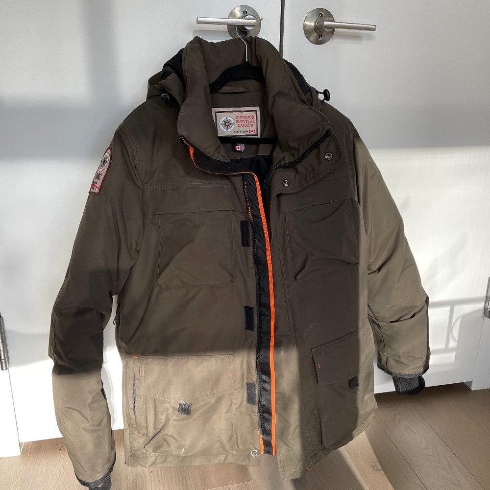 Outdoor Survival Canada Entrax 800 Coat Rated for -40°C Size S